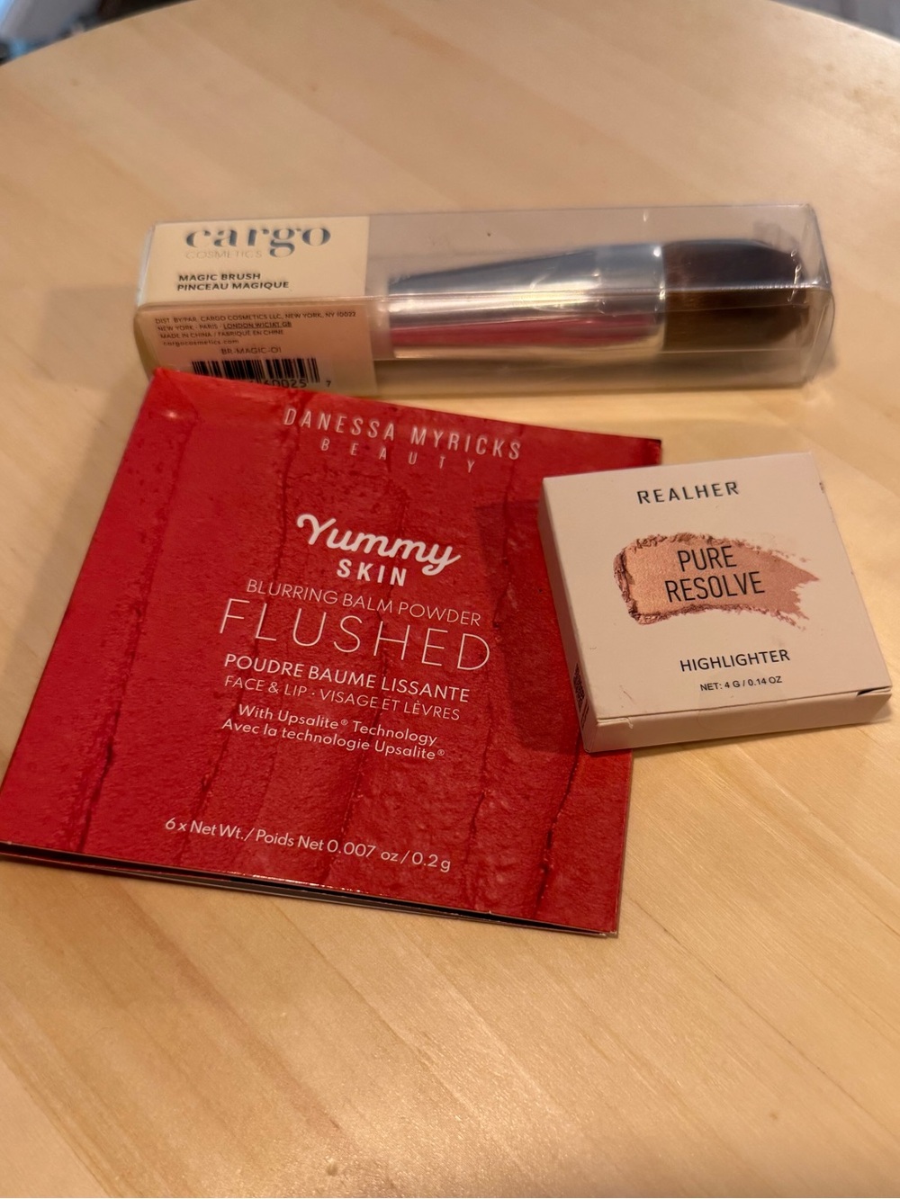 RealHer Pure Resolve Highlighter/Cosmetic Brush/Balm Powder